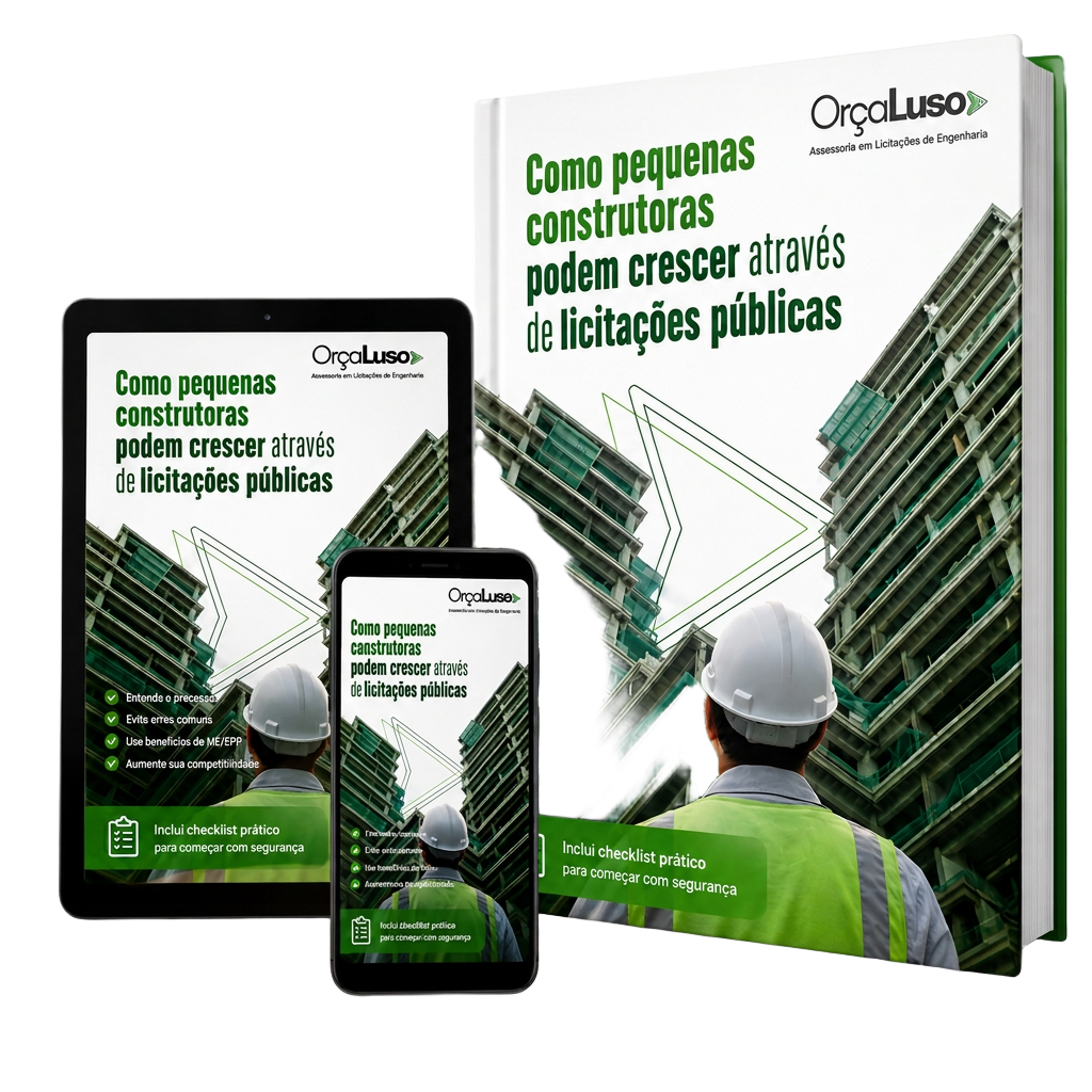 E-book da OrçaLuso apresentado em livro, tablet e celular